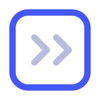 Arrow icon for uiux, web, app, infographic, etc vector