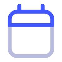 Calendar icon for uiux, web, app, infographic, etc vector