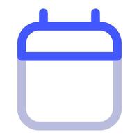 Calendar icon for uiux, web, app, infographic, etc vector