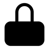 Lock icon for uiux, web, app, infographic, etc vector