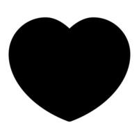 Heart icon for uiux, web, app, infographic, etc vector