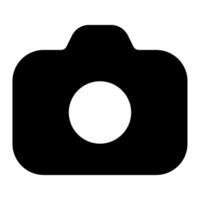 Camera icon for uiux, web, app, infographic, etc vector