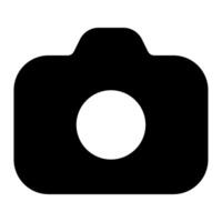 Camera icon for uiux, web, app, infographic, etc vector