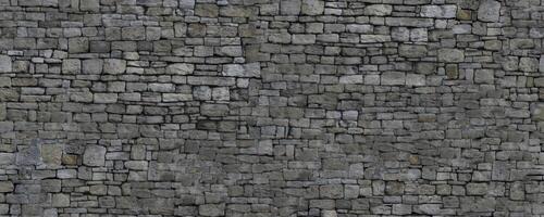 Stone wall texture block rustic stone old background texture photo