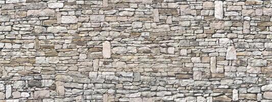 Stone wall texture block rustic stone old background texture photo