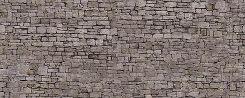 Stone wall texture block rustic stone old background texture photo