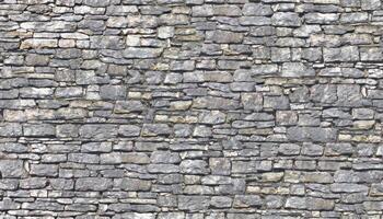 Stone wall texture block rustic stone old background texture photo