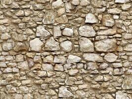 Stone wall texture block rustic stone old background texture photo