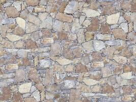 Stone wall texture block rustic stone old background texture photo