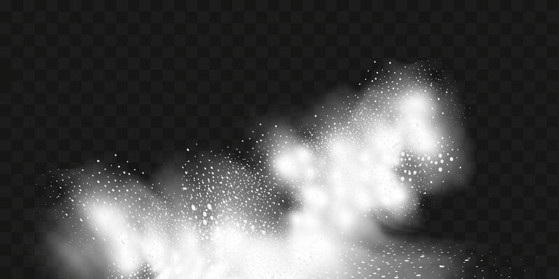 image of a snow storm, dust or clouds.