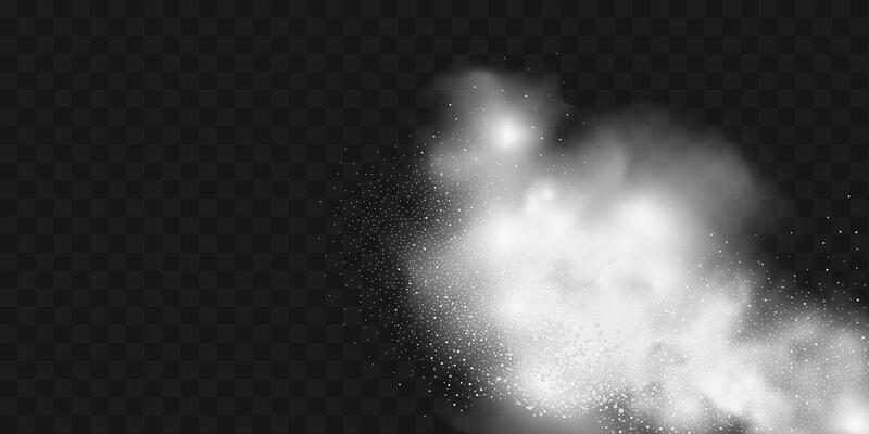 image of a snow storm, dust or clouds.