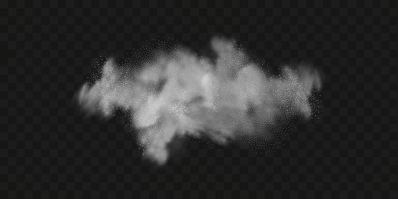 image of a snow storm, dust or clouds.