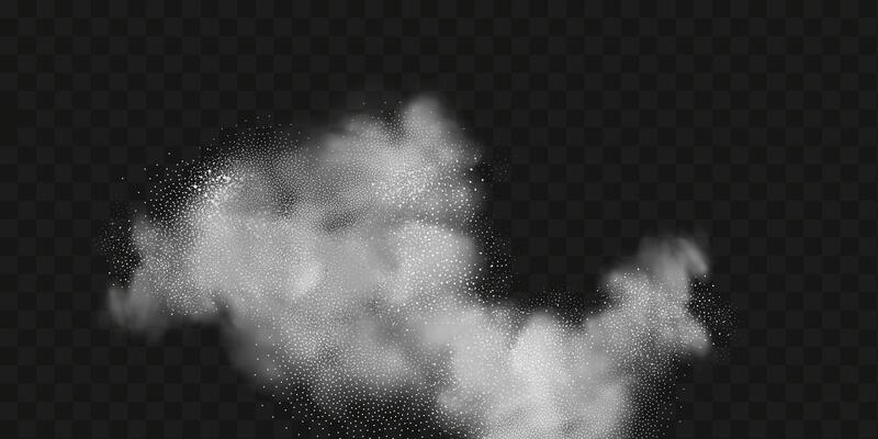 image of a snow storm, dust or clouds.