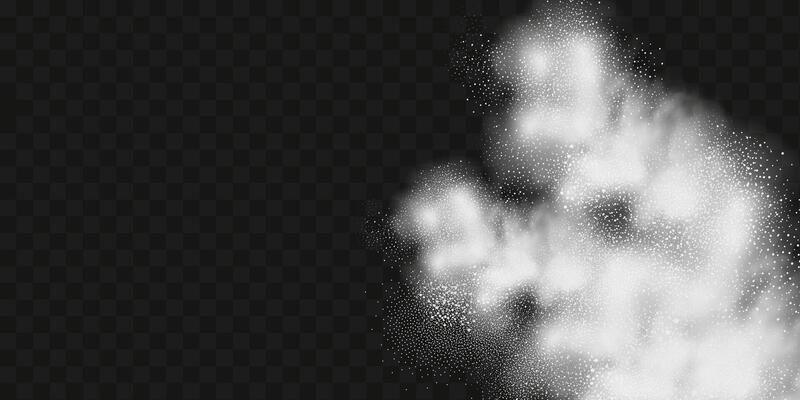 image of a snow storm, dust or clouds.