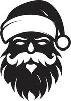 Polar Claus Appeal Black Cool Santa Cool Yule ic Cool Black Santa vector