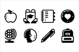 Educational Icon Set vector