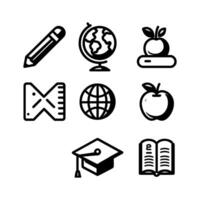Educational Icon Set vector