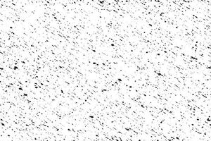 black grunge gritty scratched texture on pure white canvas background texture vector