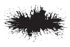 black gritty grunge on white canvas overlay monochrome background texture vector