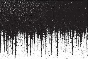 negro arenoso grunge en blanco lona cubrir monocromo antecedentes textura vector