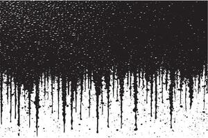 black gritty grunge on white canvas overlay monochrome background texture vector