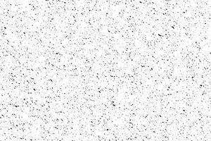 black grunge gritty scratched texture on pure white canvas background texture vector