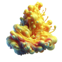 colorful smoke flow png