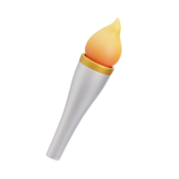 3d torch icon png