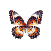 un macro fotografía de un virrey mariposa destacando sus intrincado ala patrones y vistoso png
