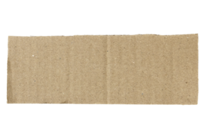 piece of corrugated cardboard. Cardboard texture png