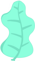 lumière vert chêne arbre feuille aquarelle numérique isolé élément illustration, un symbole de l'automne saison png