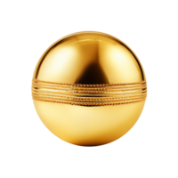 cricket guld boll. , Nej bakgrund png