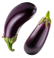 Eggplant, aubergine Transparent background png