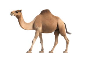 un camello ese es caminando con alfa canal png