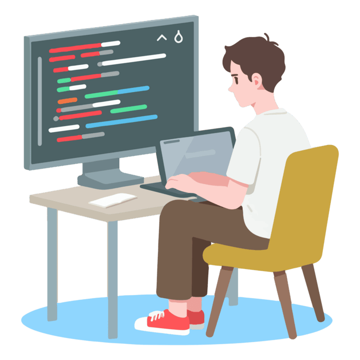 Coding Illustration PNGs for Free Download