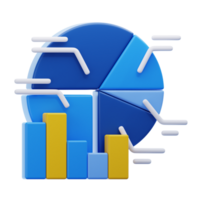 paj Diagram 3d grafisk illustration png