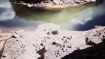 Colorado Fluss Schlucht in der Nähe von moab video