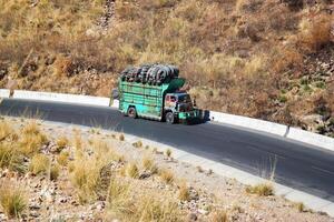 Fort Munro bridge at Dera Ghazi Khan in Pakistan on September 14, 2023 photo