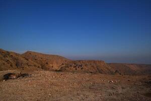 Hills in Balochistan Province of Pakistan on December 24, 2023. photo