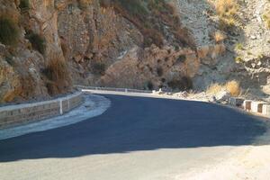 Hills in Balochistan Province of Pakistan on December 24, 2023. photo