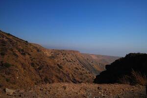 Hills in Balochistan Province of Pakistan on December 24, 2023. photo