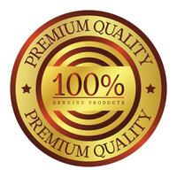 Premium Quality Stamp, Premium Quality Icon, Premium Quality Logo, 100 Percent Premium Quality Rubber Stamp, Badge Illustration vector