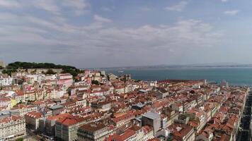 Lisbona Portogallo aereo Visualizza video