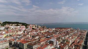 Lisbon Portugal Aerial View video