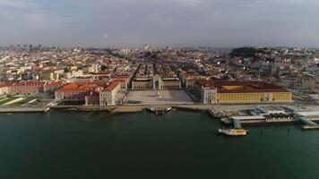 Lissabon Portugal antenne visie video