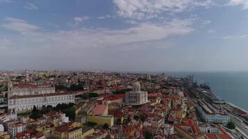 Lissabon Portugal antenne visie video