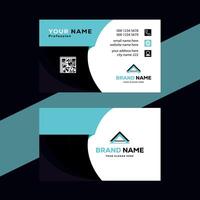 Modern business card eps design vector