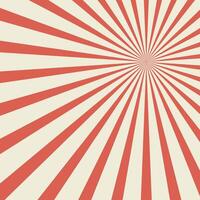 retro sunburst, orange color background vector