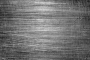 Monochrome texture of shiny scratched metal. Abstract background. photo