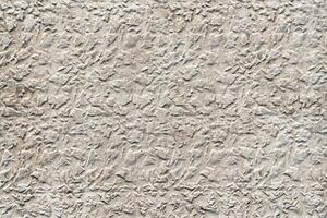 Texture of white tiles with a rough surface. photo